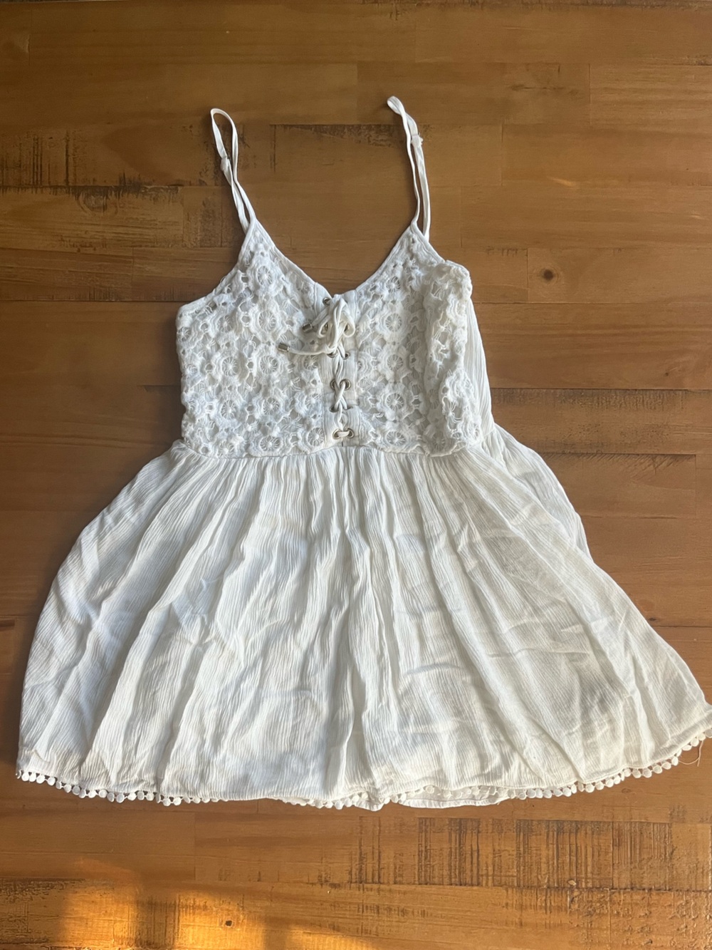 Forever 21 White Short Dress